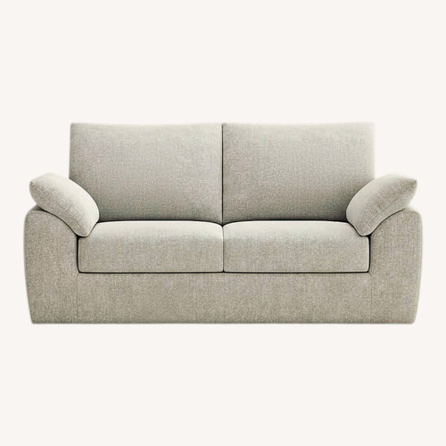 Used MALOL Gray Fabric Sofa With Pillows for sale on AptDeco