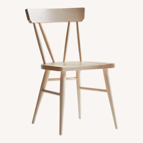Used Crate & Barrel Juni Bleached Chairs for sale on AptDeco