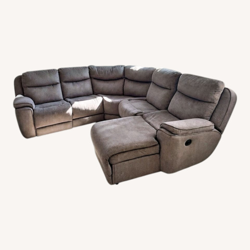 Used Reclining Chaise Gel Sectional for sale on AptDeco