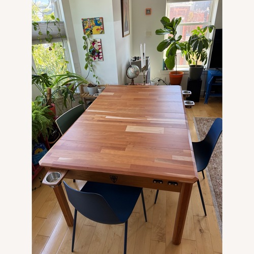 Used Wyrmwood Rustic Cherrywood Gaming/Dining Table  for sale on AptDeco