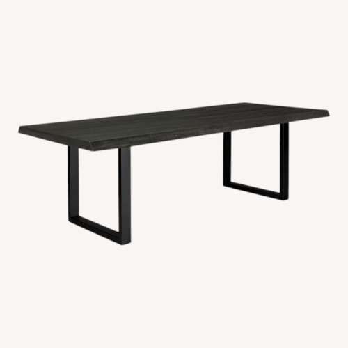 Used West Elm Dark Brown Wood Dining Table for sale on AptDeco
