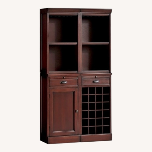 Used Pottery Barn Walnut Modular Bar System (36") for sale on AptDeco