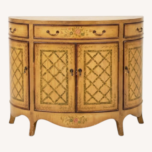 Used Light Brown Wood Sideboard for sale on AptDeco
