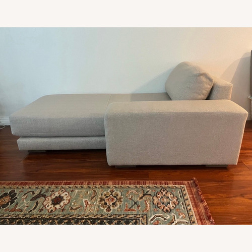 Used Crate & Barrel Horizon Left Arm Chaise for sale on AptDeco