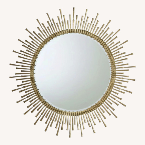 Used Studio A Home 42” Antique Brass Spike Mirror for sale on AptDeco