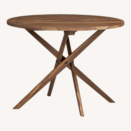 Used CB2 Twist Bistro Dining Table for sale on AptDeco