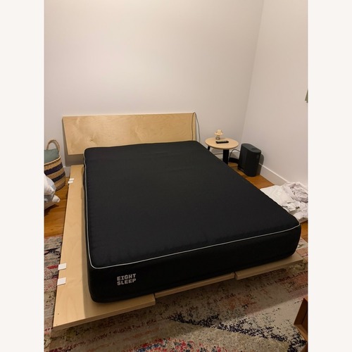 Used Floyd Queen Bed with Headboard & Storage for sale on AptDeco