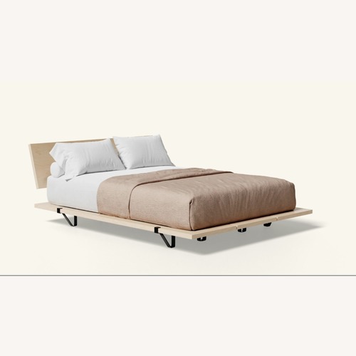 Used Floyd Queen Bed with Headboard & Storage for sale on AptDeco
