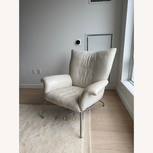 Used Room & Board Paris Leather Chair for sale on AptDeco