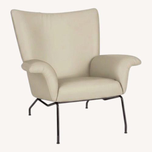 Used Room & Board Paris Leather Chair for sale on AptDeco