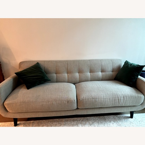 Used Hadley Grey Sofa for sale on AptDeco