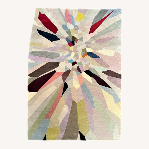 Used The Rug Company Fiona Curran Zap Wool Rug for sale on AptDeco