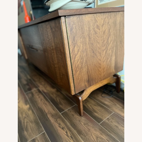 Used Homenature Mid-Century 1950s Walnut Credenza for sale on AptDeco