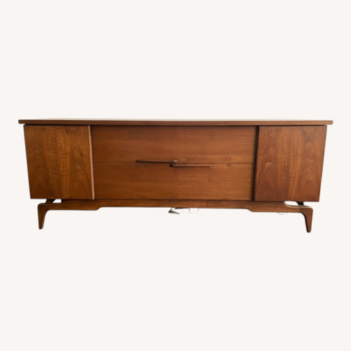 Used Homenature Mid-Century 1950s Walnut Credenza for sale on AptDeco