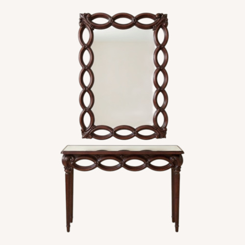 Used Console Table With Matching Mirror for sale on AptDeco