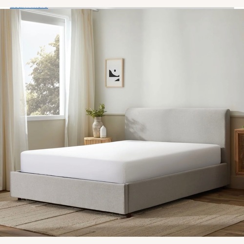 Used Silk and Sow Queen Bed and Bed Frame for sale on AptDeco