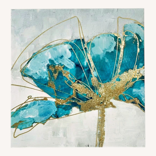 Used Blue Infusion Canvas Painting Set for sale on AptDeco