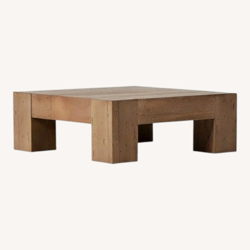 Used McGee and Co Light Brown Wood Coffee Table for sale on AptDeco