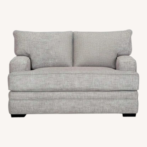 Used Light Gray Fabric 2 Seater Sofa for sale on AptDeco