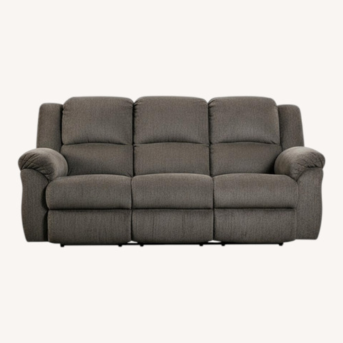 Used Reclining Gray Power Outlets Sofa for sale on AptDeco