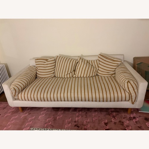 Used Kim Salmela One Kings Lane Sawyer bench seat Sofa for sale on AptDeco
