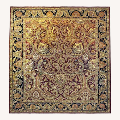 Used Ethan Allen Hand Knotted Wool Persian Design Rug for sale on AptDeco
