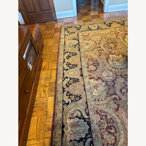 Used Ethan Allen Hand Knotted Wool Persian Design Rug for sale on AptDeco