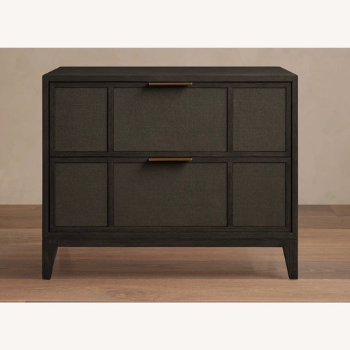 Used Arhaus Ebony Olina Closed Nightstand for sale on AptDeco