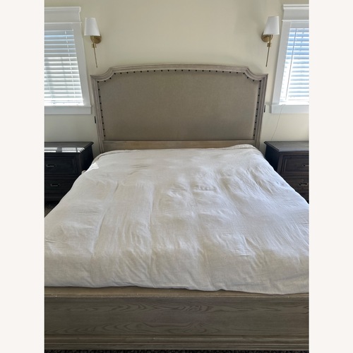 Used Natural Wood CalKing Bed for sale on AptDeco