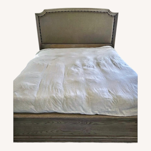 Used Natural Wood CalKing Bed for sale on AptDeco