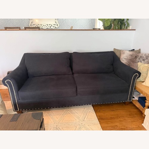 Used Klaussner Furniture Dark Gray 3+ Seater Sofa for sale on AptDeco