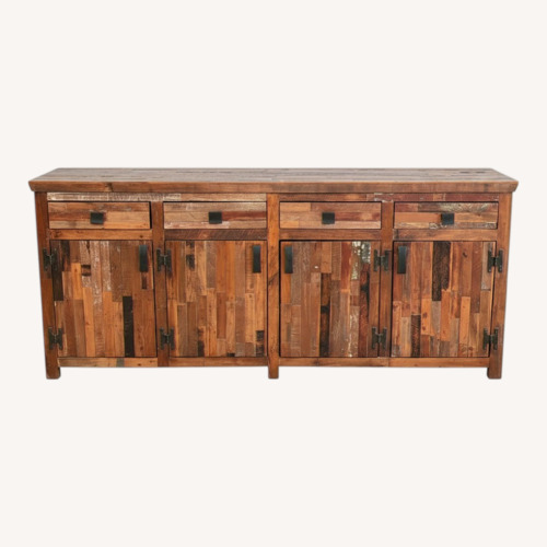 Used Vintage/Antique Finds Dark Brown Wood Dresser for sale on AptDeco