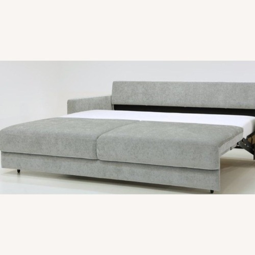 Used Light Gray Fabric Sleeper Sofa for sale on AptDeco