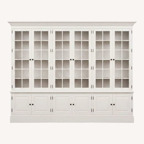 Used Villa Triple Library Bookcase in Cirrus for sale on AptDeco