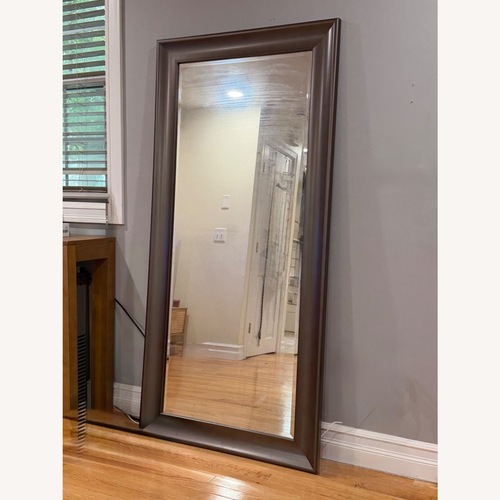 Used Dark Brown Floor Mirror for sale on AptDeco