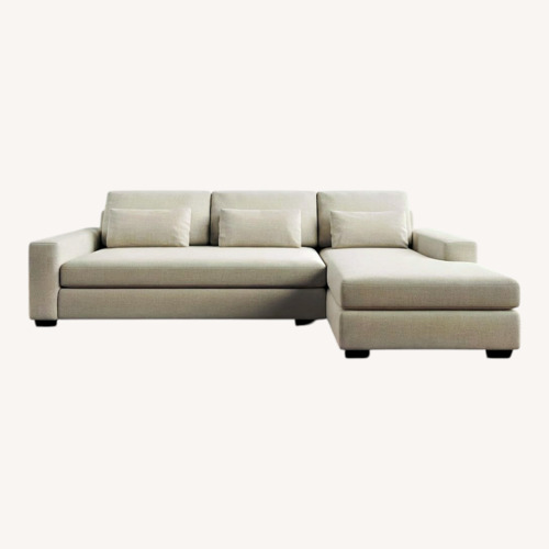 Used Pottery Barn Big Sur Square Arm Chaise Sectional for sale on AptDeco