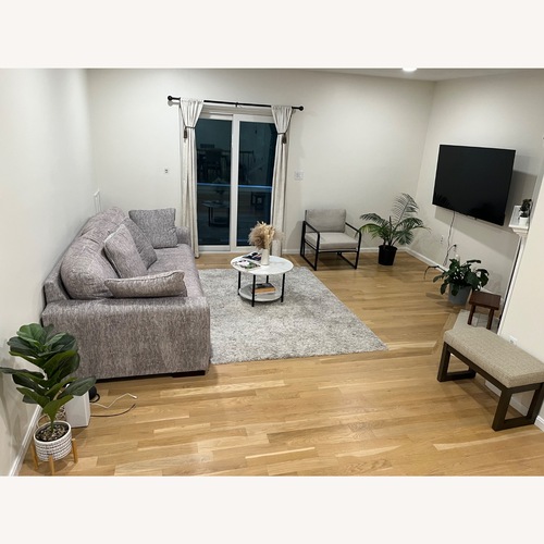 Used Ashley Furniture Light Gray 3+ Seater Sofa for sale on AptDeco