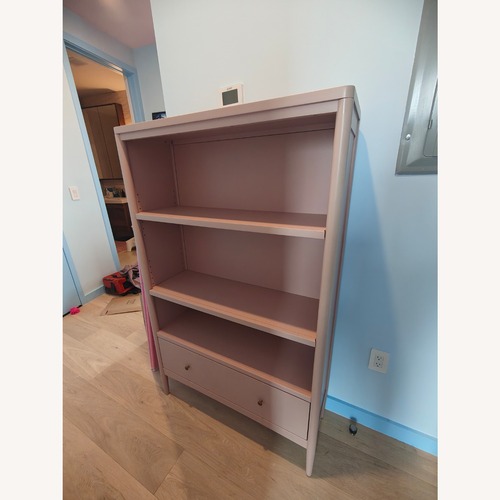Used Crate & Barrel Hampshire Tall Bookcase With Drawer for sale on AptDeco