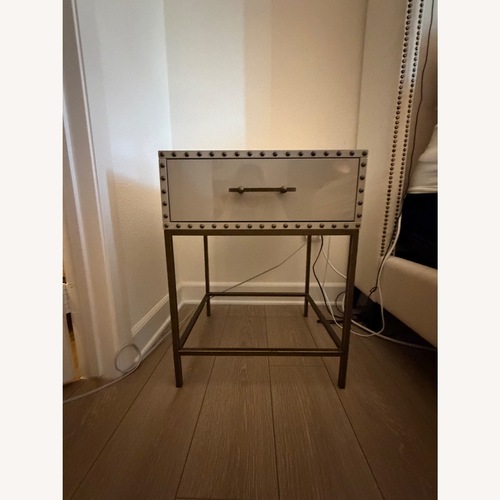 Used West Elm Nailhead 6 Night Table for sale on AptDeco
