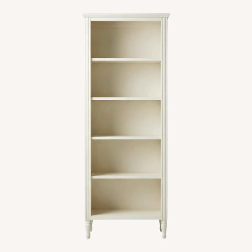 Used Restoration Hardware Teen Marcelle French-White Wood Bookcase for sale on AptDeco