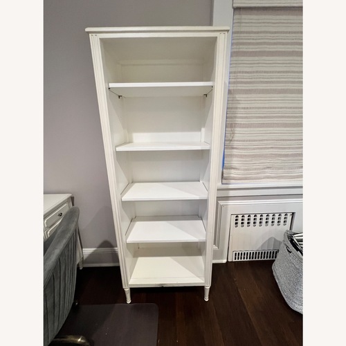 Used Restoration Hardware Teen Marcelle French-White Wood Bookcase for sale on AptDeco