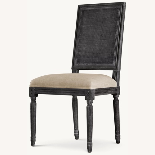 Used Restoration Hardware Vintage French Black Wood Stools for sale on AptDeco