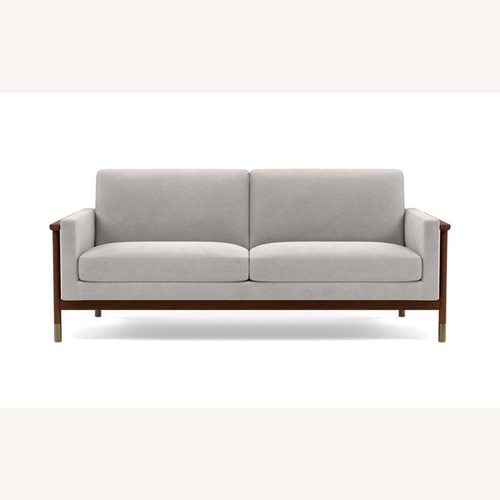Used Interior Define Velvet Loveseat for sale on AptDeco