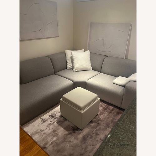 Used Castlery Todd Light Gray 3+ Piece Sectional for sale on AptDeco