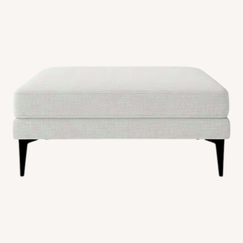 Used West Elm Andes Ottoman 39" for sale on AptDeco