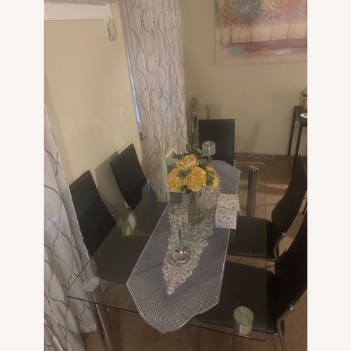 Used Dining Table With Chairs 6 for sale on AptDeco