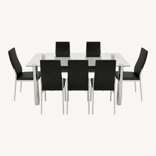 Used Dining Table With Chairs 6 for sale on AptDeco