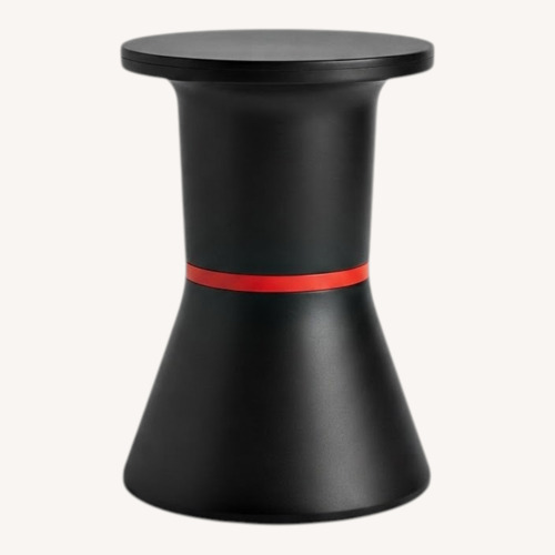Used Black Polyurethane Side Table for sale on AptDeco
