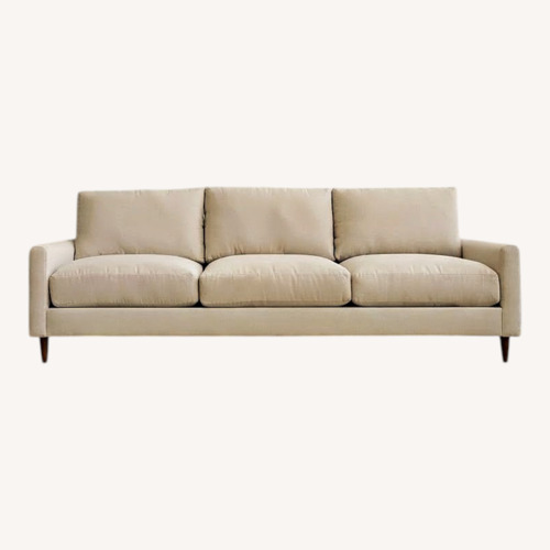 Used Medley 91” Solid Wood Lala Sofa in Natural Latex ($4K value) for sale on AptDeco