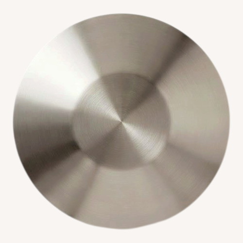 Used Modern Silver Brushed Metal Ceiling Light for sale on AptDeco